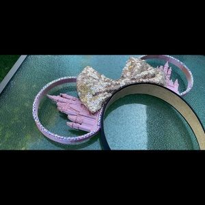 Disney Mouse Ears- Rose Gold Castle